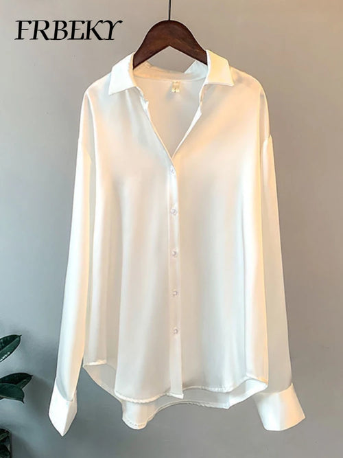 Elegant Shirts & Blouses Summer Autumn Long-sleeved